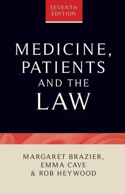 Obrázek produktu pro Medicine, patients and the law