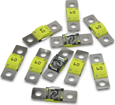 Produktbild von 10x AUPROTEC Midi Hochstromsicherung 60A Schraubsicherung gelb