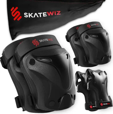 Produktbild von Schoner Set Kinder Inliner Schützer Set Skateboard Erwachsene Knieschützer Protektoren