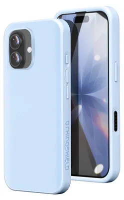Zdjęcie produktu dla Rhinoshield, etui SolidX do iPhone'a 17, ochrona 3,5 m zgodnie z normą MIL-STD, jasnoniebieskie