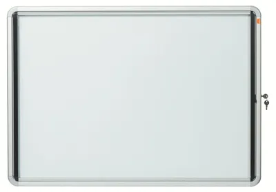 Immagine prodotto di Nobo Glazed Case Internal bacheca per appunti Interno Bianco Alluminio