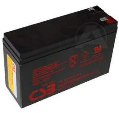 Obrázok produktu pre CSB HR1224WF2, olovnatá batéria, 12 voltov, 4,5 Ah