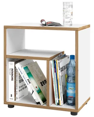 Immagine prodotto di Tavolino in legno | Tavolino semplice | Dimensioni H. 55 x W. 50 x D. 30 cm | Comodino | Tavolino - Zeito