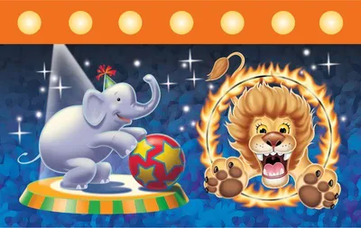 Produktbild von Tischdecke Zirkus Party