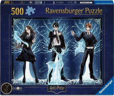 Immagine prodotto di Puzzle Harry Potter - Jigsaw Glow-in-the-Dark Patronus (500 elementów)