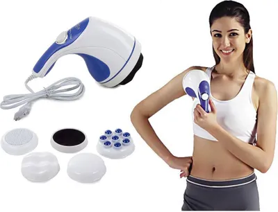 Produktbild von Massagegerät Klopffunktion Vibration Handmassagegerät Schulter Rücken