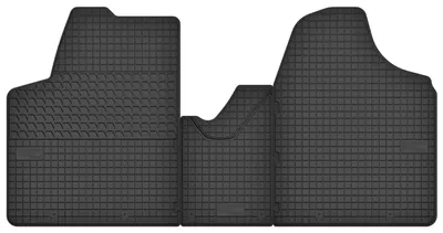 Image de Tapis avant caoutchouc noir pour Peugeot Expert II 2007-2016