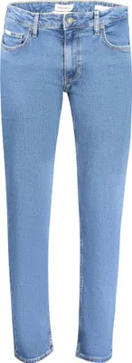 Produktbild von Herren Slim Fit Jeans Blau - Mit Logo und 5 Taschen Design