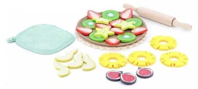 Image de Vilac Atelier tarte aux fruits en bois
