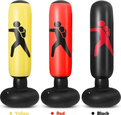 Obrázek produktu pro 5.2ft nafukovací PVC boxovací pytel Nafukovací boxovací pytel Fitness Boxovací cílová taška