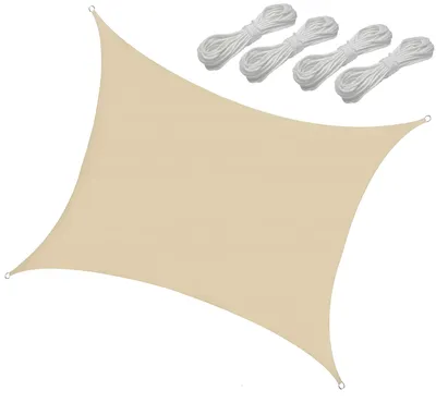 Immagine prodotto di Verk 01887 Telo solare 4 x 3 m beige