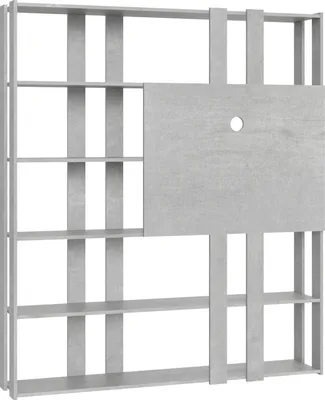 Produktbild von Offenes Bücherregal Kato N mit TV-Ständerplatte aus Beton