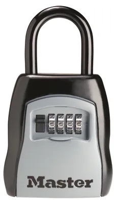 Obrázok produktu pre MASTER LOCK 5401EURD, Kov, Čierna, Šedá, Zámok na heslo, 83 x 34 x 118 mm