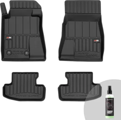 Produktbild von FROGUM ProLine 3D Gummimatten Exklusiven Auto Fußmatten Autofussmatten für Ford Mustang VI ab 2014