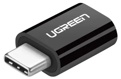Produktbild von UGREEN USB-C-auf-Micro-USB-Adapter - Schwarz