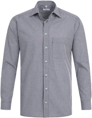 Produktbild von Greiff Corporate Hemd BASIC Herren Regular Fit ® Schwarz 39/40