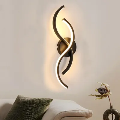Produktbild von LED Wandleuchten, 15W 3000K Wandlampe, Außenwandleuchte, Innenleuchten, Treppenhaus-Licht, Wandbeleuchtung, für Schlafzimmer Korridor Wohnzimmer