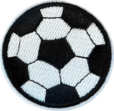 Produktbild von Fußball-Fußball-Emblem-Aufnäher zum Aufbügeln