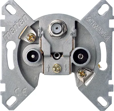 Produktbild von Merten Sat-Antennendose 3fach 466097