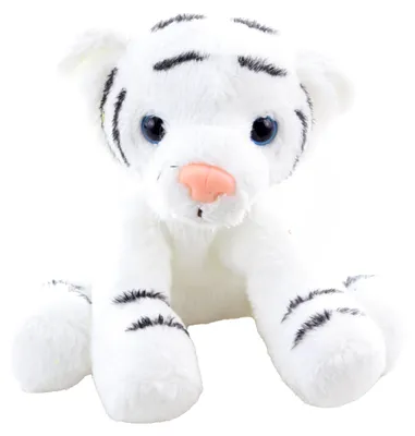 Immagine prodotto di Tigre bianca di peluche 15 cm