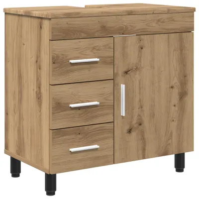 Obrázek produktu pro vidaXL Umyvadlová skříňka Artisan – dub 60 x 35 x 60 cm, dřevotřísková deska