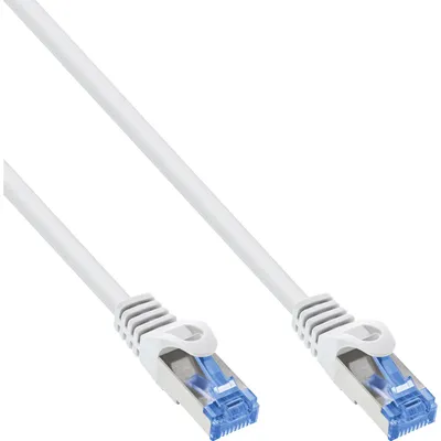 Produktbild von InLine 72655W, 0,5 m, Cat6a, S/FTP (S-STP), RJ-45, RJ-45, Weiß