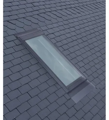 Produktbild von VELUX Einzel-Eindeckrahmen EDL SK08 114x140 cm 0000 Schiefer Schichtstück Aluminium