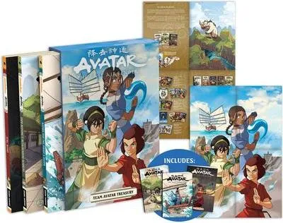 Immagine prodotto di Avatar: The Last Airbender--Team Avatar Treasury Boxed Set (Graphic Novels)