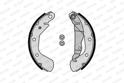 Produktbild von FERODO Bremsbackensatz Trommelbremse Hinten für OPEL Corsa C Schrägheck (X01) 200mm FSB4185