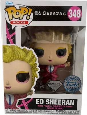 Zdjęcie produktu dla Funko Pop! Ed Sheeran Rocks - Ekskluzywna figurka winylowa, oficjalny produkt