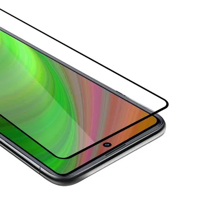 Immagine prodotto di Cadorabo pellicola blindata per Huawei P Smart 2021 pellicola protettiva in nero a schermo intero vetro temperato di protezione del display