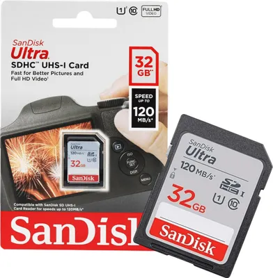 Produktbild von SanDisk Ultra SD Karte 32GB SDHC klass 10 Speicher karte card