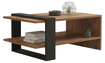 Produktbild von Cigliano - Couchtisch, 80x55x35h cm, Eiche Braun, ein Fach