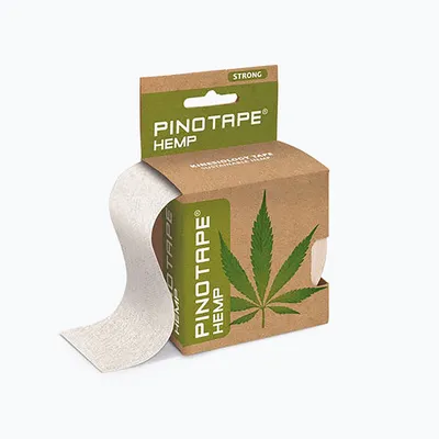Produktbild von Pinotape Therapy Kinesiologie Tape Hanf 5 cm x 5 m