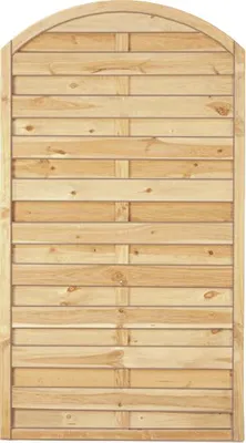 Produktbild von T&J MAXI BOGEN Lamellenzaun 100 x 180/160 cm