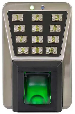 Produktbild von Biometrisches Zugangskontrollsystem PNI Finger 300 mit Passwort, Fingerabdruckleser und elektromagnetischer Karte