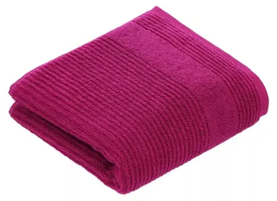 Image de Vossen - Serviette « Tomorrow » LT2214 (100 cm x 50 cm) (Cranberry)