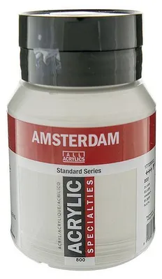 Produktbild von Amsterdam Standard Series Acrylfarbe 500 ml - 800 Silber
