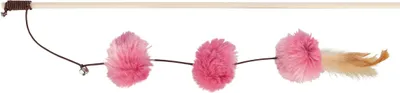 Produktbild von Trixie Spielangel mit Pompom-Bällen