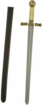 Obrázek produktu pro Maminka rytířský meč 62,5 cm zlatý zlatý jedna velikost