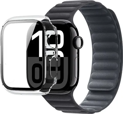 Zdjęcie produktu dla Force Case, przezroczyste etui ochronne Apple Watch 10 42 mm, przezroczyste