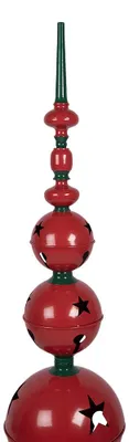Obrázek produktu pro Clayre & Eef vánoční dekorace Ø 31x153 cm červená zelená kovová