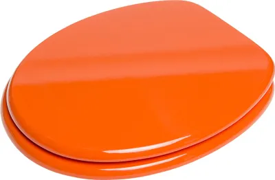 Produktbild von SANILO® WC-Sitz Orange, Toilettendeckel direkt vom Hersteller, Klodeckel, Klobrille, WC Deckel, Toilettensitz, Toilettenbrille, WC Brille