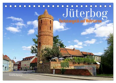 Produktbild von Jüterbog – Backsteingotik und Wehrtürme (Tischkalender 2027 DIN A5 quer), CALVENDO Monatskalender