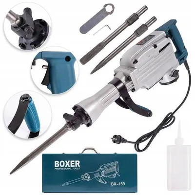 Produktbild von Abbruchhammer + Meißel LEISTUNGSSTARK 2950W mit Koffer und Zubehör