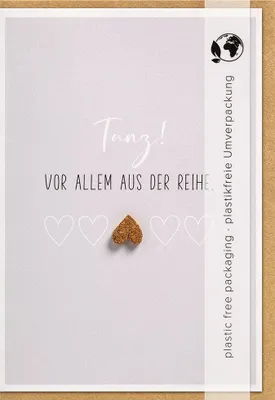 Produktbild von Perleberg 7841017-2 Gruß-/Glückwunschkarte Moments - inkl. Umschlag