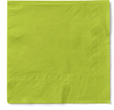 Produktbild von Sovie HOME Serviette Kiwi aus Tissue 40 x 40 cm, 3-lagig, 20 Stück