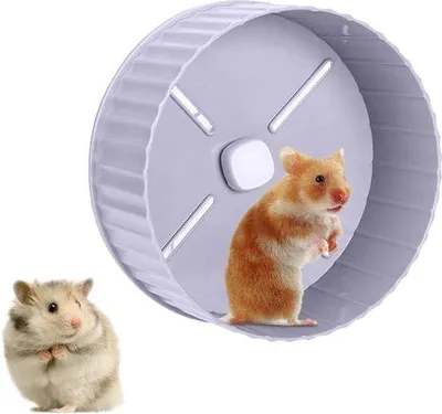 Produktbild von Hamster-Wheel für Kleine Tiere - 67 Zoll - Grau
