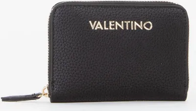 Produktbild von Stilvolle Damen-Geldbörse in Schwarz mit Reißverschluss und Logo