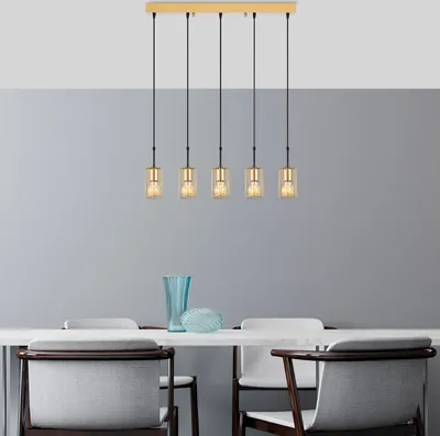 Immagine prodotto di Opviq, KEMTEL- KEMTELFLG, Lampadario lucido, oro, 80 x 9 x 121 cm, corpo in metallo